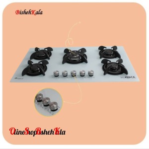 اجاق گاز صفحه ای 5 شعله مدل G05NL - C6W کد(96)