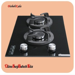 اجاق گاز صفحه ای دو شعله مدل G02NL - C10B کد(96)