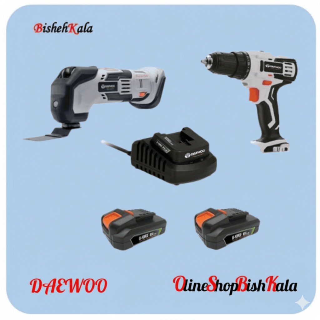 1000257899 دریل و کاردک شارژی DAEWOO دوو کد(2)