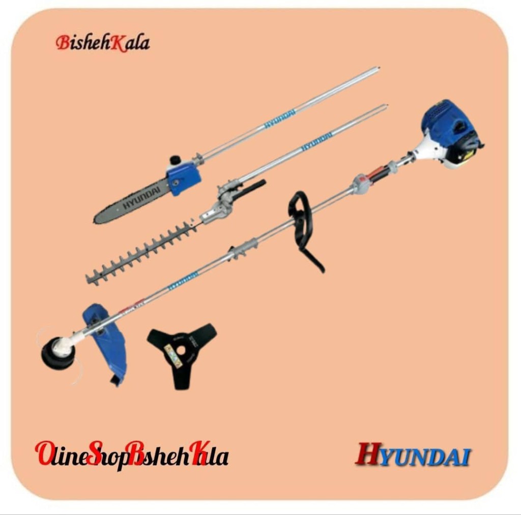 1000313353 علف زن بنزینی دوزمانه چهار کاره 1.5 اسب HYUNDAI هیوندای مدل (2654-BM) کد(3)