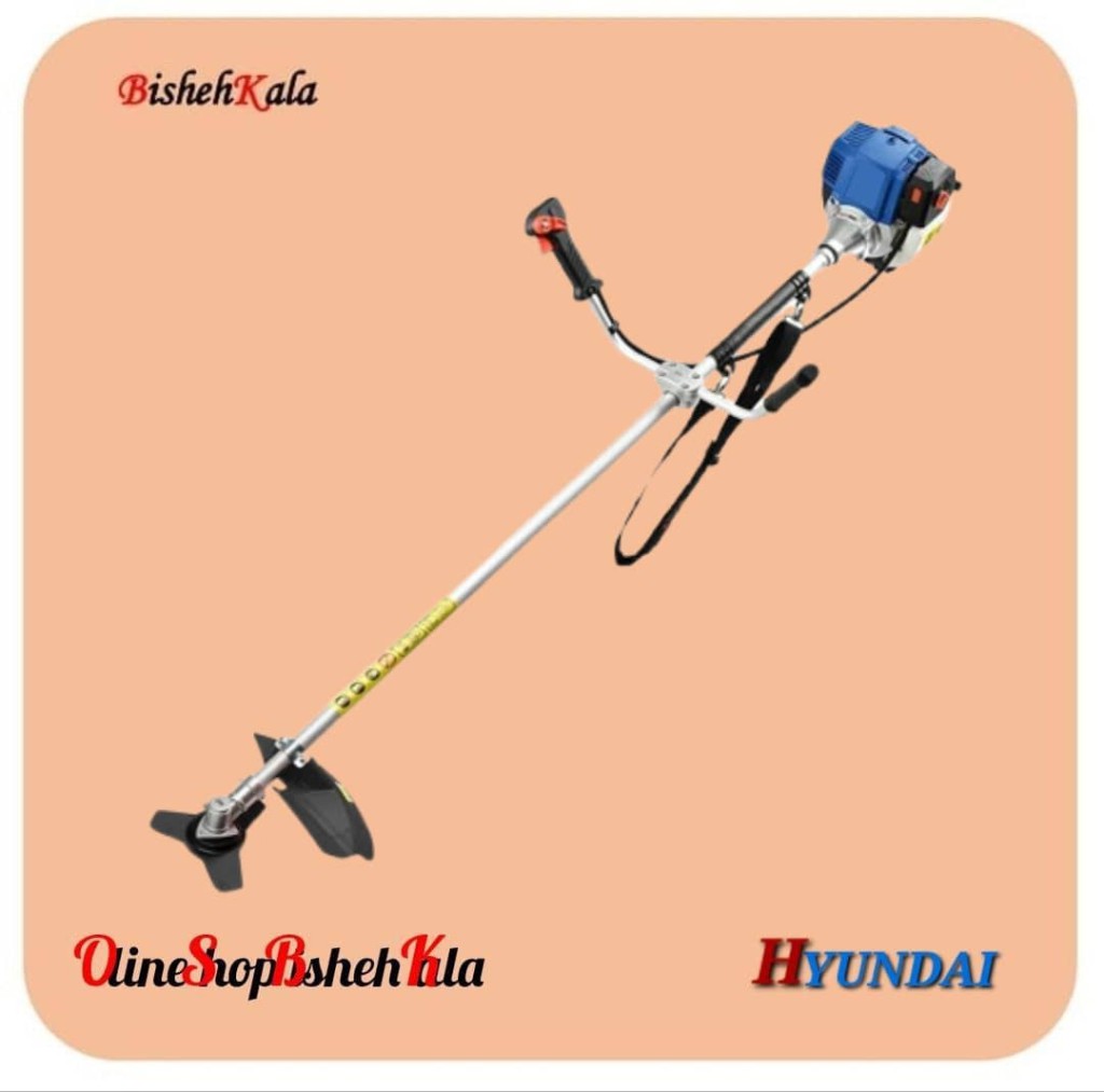 1000313358 علف زن دوشی بنزینی دو زمانه دو اسب HYUNDAI هیوندای مدل HP-4151 کد(3)
