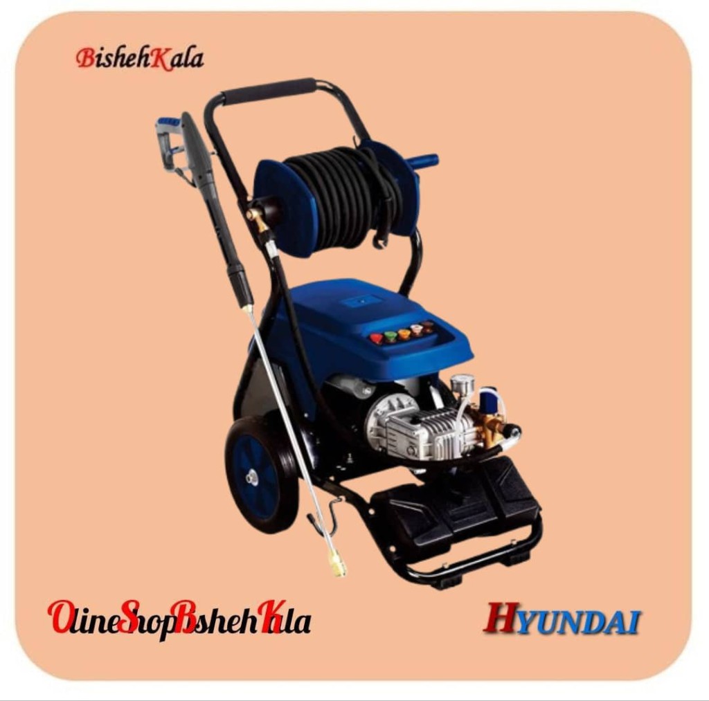 1000314015 کارواش کالسکه ای دینامی 4000 وات HYUNDAI هیوندای مدل HP1440 کد(3)