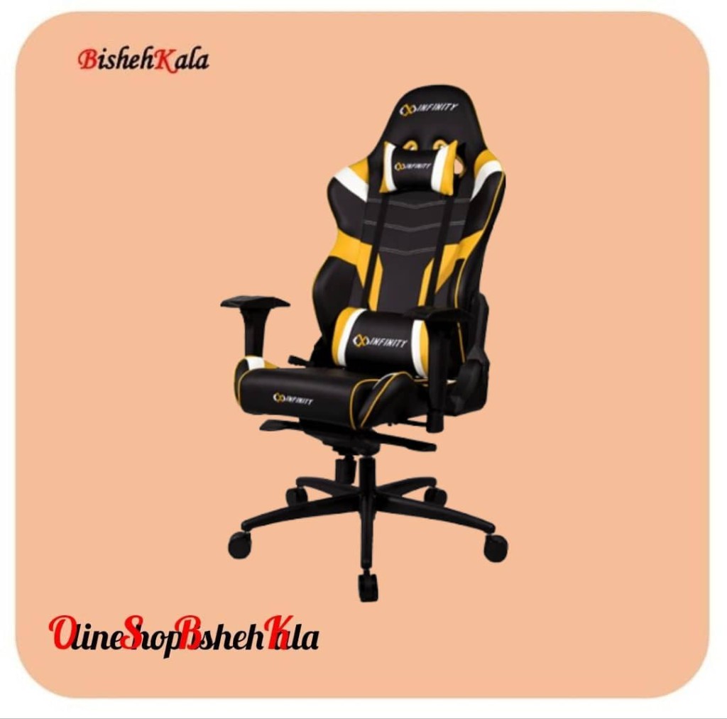 1000318077 صندلی گیمینگ ایکس اینفینیتی-سریF-زرد کد(128)