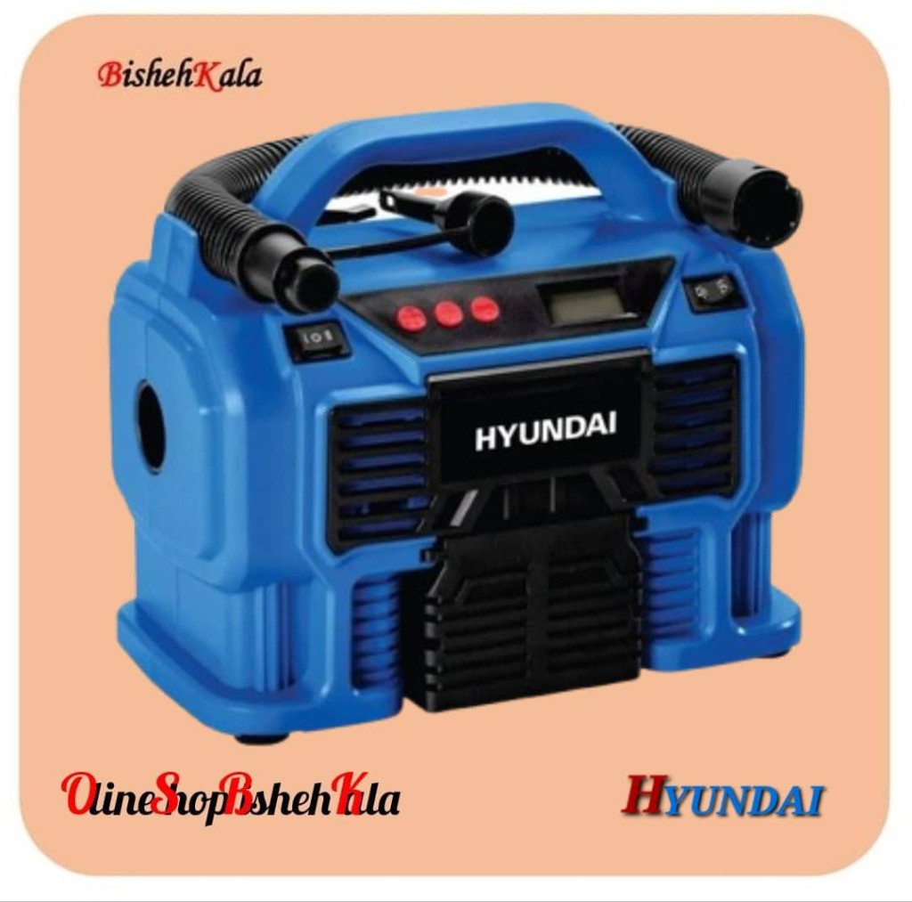 1000376911 مینی کمپرسور فندکی و برقی 12 ولت HYUNDAI هیوندای مدل HP1161 کد(3)