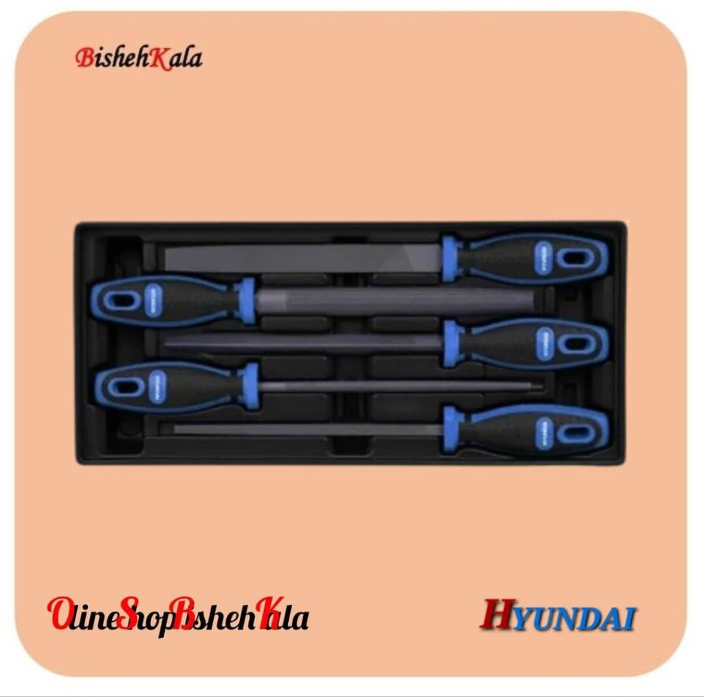 1000377080 مجموعه 5 عددی سوهان HYUNDAI هیوندای مدل HT-9190 کد(3)