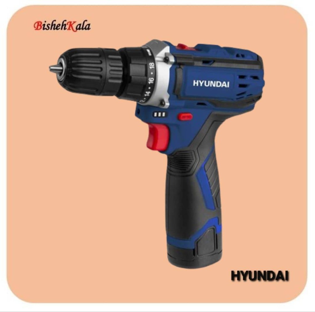 IMG_20250320_102038_199 دریل شارژی دو سرعته اتوماتیک هیوندای HYUNDAI مدل HP-412 کد(3)