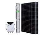 پمپ آب خورشیدی براشلس 1.25 اینچ 95 متر DIFFUL با 4 پنل خورشیدی 320W