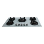 اجاق گاز صفحه ای آذرلوکس پنج شعله مدل GO5NL - C17W  کد(96)