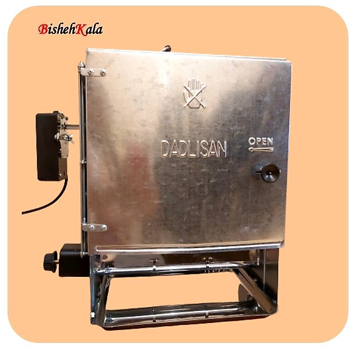 K12E-18 کباب پز 10 سیخ ایستاده دو طرفه بدون دود آپارتمانی کد(61)