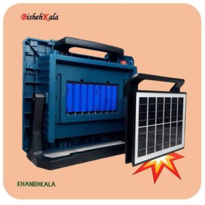 چراغ پروژکتور شارژی خورشیدی 800 وات مدل W8121
