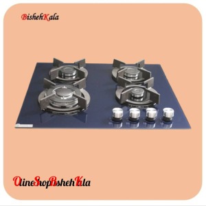 اجاق گاز صفحه ای چهار شعله مدل GO4NL- C11B کد(96)