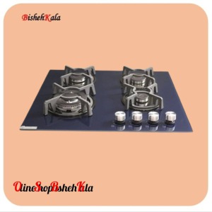 اجاق گاز صفحه ای چهار شعله مدل GO4NL- C12B کد(96)