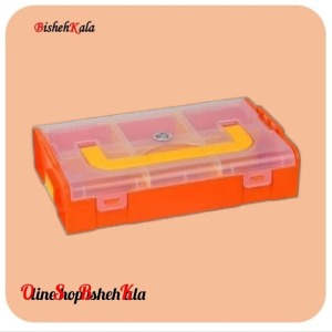 جعبه ابزار 6 ردیفه درب طلقی کد(7)